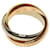 Cartier Trinity Ring #50 Pink Weiß Gelb - Ansicht 3