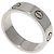 Cartier Love Band Ring aus 18K Weißgold