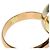 Anello in oro 18K Cartier Trinity Rosa Bianco Giallo - vista 5
