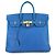 Borsa Hermès Haut à Courroies 32 Blu