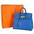 Borsa Hermès Haut à Courroies 32 Blu - vista 2