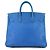 Borsa Hermès Haut à Courroies 32 Blu - vista 3