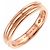 Anello Alliance Epi Louis Vuitton in oro rosa 18K