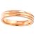 Anello Alliance Epi Louis Vuitton in oro rosa 18K - vista 4