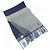 Cashmere-Schal von Louis Vuitton Braun Marineblau