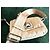 Sonia Rykiel Boyfriend Handtasche Beige Leder und Stoff - Ansicht 10