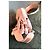 Sonia Rykiel Boyfriend Handtasche Beige Leder und Stoff - Ansicht 4