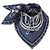 Louis Vuitton Sailor Bandana 70 Seidentuch Quadratisch Blau - Ansicht 2