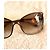 Gafas de sol Tom Ford Eugenia TF 156 Marrón Metal Castaño - vista 3