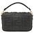 Borsa a Spalla Fendi Chain Nero - vista 2