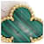 Van Cleef & Arpels Vintage Alhambra Malachite Earrings  - view 8