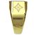 Siegelring Louis Vuitton M80191 Golden - Ansicht 3