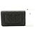 Wallet On Chain CHANEL Cartera con cadena de piel de ternera granulada negra Negro - vista 3