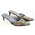 Miu Miu Mules azules - vista 3