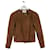 Maje Braune Lederjacke