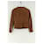 Maje Braune Lederjacke - Ansicht 4
