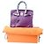 Hermès Birkin 30 in struzzo viola Porpora - vista 13