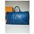 Keepall Vintage Louis Vuitton EPI Pelle Keepball 45 Blu - vista 15