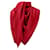 Sciarpa Louis Vuitton Monogram rossa seta e lana Rosso  - vista 1