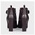 Chanel Brown Leather Ankle Boots, Silver Logo, Size 38 pre-owned - view 4