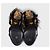 Prada Black Feather-Trim Crystal Embellished Sandals, Size 38 pre-owned - view 3