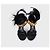 Prada Black Feather-Trim Crystal Embellished Sandals, Size 38 pre-owned - view 4