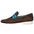 Mocassini in suede marrone Zilli - Taglia 40 Usati