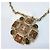 Timeless Collana Pendente CC Gripoix & Strass Chanel Usata - vista 3