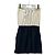 Timeless CHANEL Cream & Black Signature Playsuit Mini Jumpsuit Sz.38 pre-owned - view 4