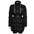 Miu Miu schwarze Gabardine Oversized Pufferjacke IT 40/S gebraucht