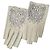 Elegante fingerless Handschuhe aus Lammleder von Chanel - Größe 7 Gebraucht