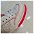 Sneakers basse in pelle di vitello bianca Chanel chic con logo CC taglia 36, usate - vista 6