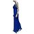 Stella Mc Cartney Stella McCartney blaue plissierte Maxikleid Größe 38 gebraucht - Ansicht 2