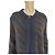 Timeless Chic CHANEL Navy Wolle Alpaka Gestreifter Chunky Cardigan Größe 34 Gebraucht - Ansicht 4