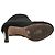 Timeless Chanel schwarze Leder Stiefeletten mit Perlenabsatz Größe 38.5 Gebraucht - Ansicht 6