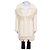 Chanel 2009 Weißes Kaschmir Strickkleid Größe 36 Gebraucht