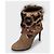 Stivaletti chic in suede e pelliccia sintetica Burberry Taglia 38.5  Usato - vista 3