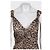 Vestido de seda con estampado animal Valentino - UK10 / M Usado - vista 4