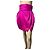 Gonna Mini in Satin Fucsia Alexandre Vauthier Taglia 38