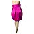 Gonna Mini in Satin Fucsia Alexandre Vauthier Taglia 38 - vista 2