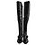 Chloé Botas de cuero Chloe sobre la rodilla con hebilla y tacón bloque, talla 36,5. Pre-owned - vista 3