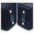 Mademoiselle Borsa a Spalla Chanel Medium Classic in Paglia di Raffia Blu Navy Scuro GHW Nero Blu scuro Gold hardware - vista 8