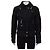 Schwarze Jacke aus echtem Lammfell von Christian Dior, gebraucht