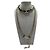 Collana cintura Chanel CC Turnlock in pelle nera usata - vista 2