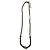 Collana cintura Chanel CC Turnlock in pelle nera usata - vista 3