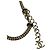 Collana cintura Chanel CC Turnlock in pelle nera usata - vista 5