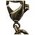 Collana cintura Chanel CC Turnlock in pelle nera usata - vista 6