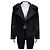 Balmain schwarze Lammlederjacke mit Kunstfell Größe 36 S Gebraucht