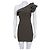 Robe élégante à volants verts Valentino Taille S D'occasion