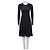 Schwarzes enges perforiertes Reißverschlusskleid Alaïa XS gebraucht